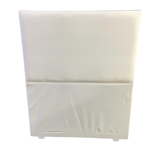 Respaldo ELM ecocuero 100 liso sin botones Tiza