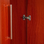 Placard Melamina 3 Puertas 2 Cajones Maximo Caoba