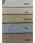 Respaldo Sommier 2 Plazas 140 Multicapitone Rombos Alpha Color Havano