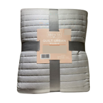 Cubrecama Quilt Brescia Queen Camas de 160x200 Urban Gris Claro