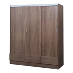 Placard Ricchezze Tana Plus Moccha 3 Puertas Corredizas 190 Moccha