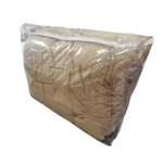 Acolchado Liso Reversible 2 1/2 Relleno Abrigado Ayfa Beige