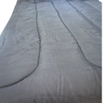 Acolchado Liso Reversible 2 1/2 Relleno Abrigado Ayfa Gris Oscuro