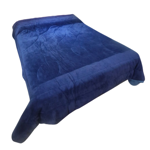 Acolchado Corderito 2 1/2 Plazas Relleno Abrigado Ayfa Azul