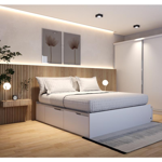 CAMA ECO BOX 2000 EXTENSIBLE DE 90 CM A 200 CM-EMC- BLANCO