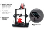 Impresora 3d Creality Ender-3 S1 de autonivelación automática