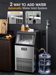 Máquina De Hielo Comercial Joy Pebble 45 Kg/día