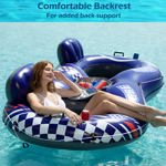 River Tube Float Jasonwell para 2 personas con hielera extraíble