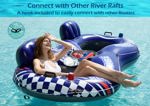 River Tube Float Jasonwell para 2 personas con hielera extraíble
