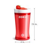 Máquina para hacer granizados ZOKU Jumbo Compact Red sin BPA