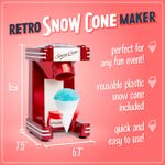 Fabricante de conos de nieve