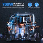 Máquina de granizado ROVSUN de 30 litros x 2 tanques de 8 galones para hogar/comercio