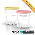 Paquete de 2 unidades de Ninja Creami Deluxe, compatible con las máquinas de helados