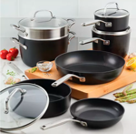 Batería De Cocina Kitchenaid 11 Piezas Antiadherente 80120