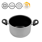 Olla Con Asas Tvs Velvet 24Cm Aluminio 6.6 Lts Antiad. Gris