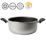 Cacerola C/Asas Tvs Velvet Antiadherente 20cm 2.7 Lts Gris