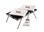 Kit De Cocina Plancheta 2 Hornallas + Tapas + Espátula + Patas - La Planchetta