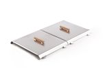 Plancheta de 2 Hornallas + Espátula + Tapa - La Planchetta