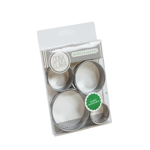 Set X9 Piezas de Repostería de Acero Aluminizado