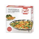 Vaporera Plegablable Acero Inoxidable P/ Vegetales Verduras