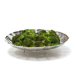 Vaporera Plegablable Acero Inoxidable P/ Vegetales Verduras