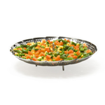 Vaporera Plegablable Acero Inoxidable P/ Vegetales Verduras