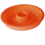 Molde Silicona 24Cm Savarin Flanera Apto Horno Microondas