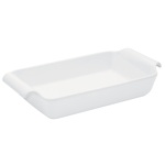 SET X2 FUENTES RECT. 33X18X5 CM PORC. BLANCA - OXFORD