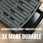 Grill George Foreman Contact sumergible apto para lavavajillas