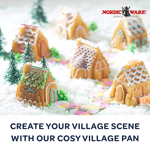 Sartén Bakeware Nordic Ware Cozy Village de 1,4 litros de capacidad
