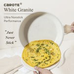 Sartén CAROTE de granito antiadherente blanco 26 cm