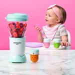 Sistema de elaboración de alimentos NutriBullet NBY-50100 Baby 900 ml White/Bl