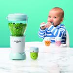Sistema de elaboración de alimentos NutriBullet NBY-50100 Baby 900 ml White/Bl