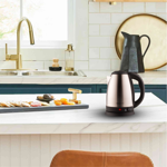 Pava Eléctrica Kanji Mate KJH-PE15002M 1.8Lts Inoxidable