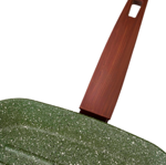 Sartén grill TVS Natura 28x28 cm Antiadherente Inducción