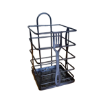 Porta Cubiertos escurridor organizador cocina metal 10.5 x 17.5
