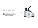 Afilador de Cuchillos de Cocina Gadnic 3 en 1