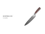 Cuchillo De Chef Profesional Gadnic De Acero Inoxidable