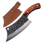 Cuchillo Chef De Cocina Profesional Gadnic De Acero Forjado A Mano
