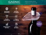 Aireador Oxigenador Gadnic Decantador Para Vino Botella