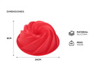 Molde para Tortas Gadnic Flanera de Silicona
