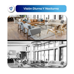 Camara de Seguridad Wifi Exterior Full HD Waggs Blanca
