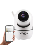 Camara De Seguridad Wifi IP Espia Interior Full HD Waggs CDSI01