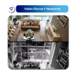 Camara De Seguridad Wifi IP Espia Interior Full HD Waggs CDSI01