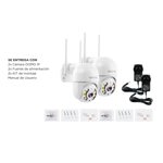 Camaras de Seguridad Wifi IP Gadnic DM200W x2 Full HD Motorizada