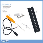 Panel de Control de Acceso ZTECO ATLAS-200 Lector 2 Puertas