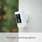 Cámara de seguridad Ring Stick Up Cam Battery HD White