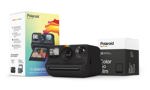 Cámara Polaroid Go Everything Box negra con paquete de películas