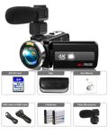 Videocámara Heegon Full HD 4K 60 FPS 48 MP WiFi