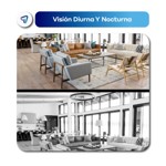 Camara De Seguridad IP Domo Exterior Full HD Waggs Negra X2